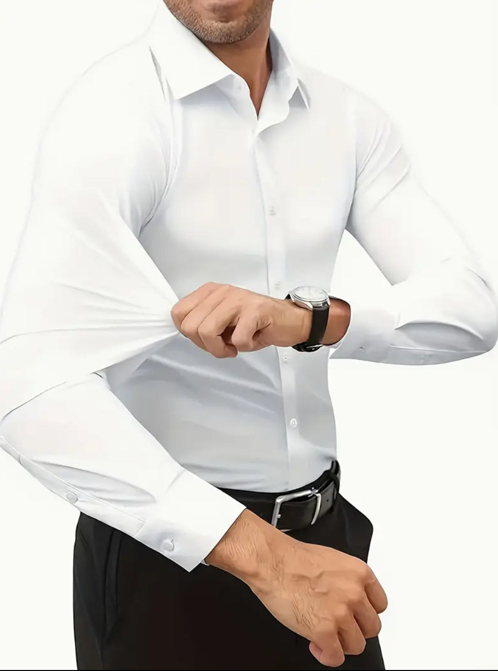 Camisa elegant Antiarrugas - Luxory®